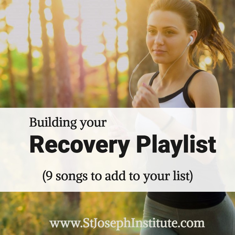 woman with headphones jogging - How to build a recovery playlist