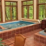 Lap pool and hot tub at St. Joseph Institute for Addiction - alcohol and drug rehab center in PA